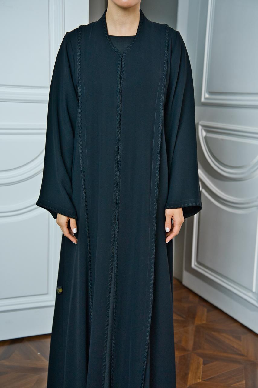 Black Simple Abaya