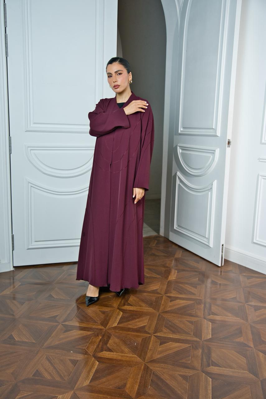 Mehroon Abaya