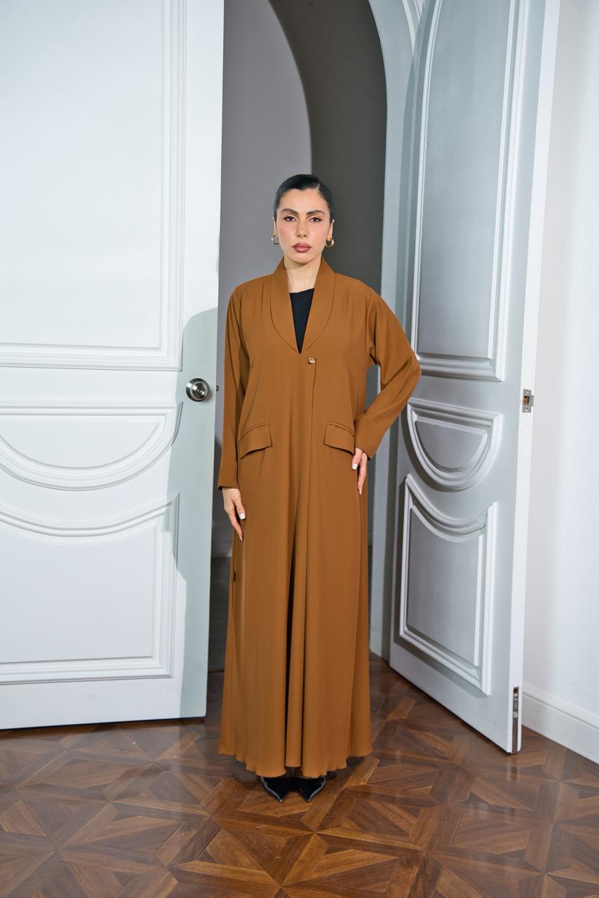 Brown Stylish Abaya
