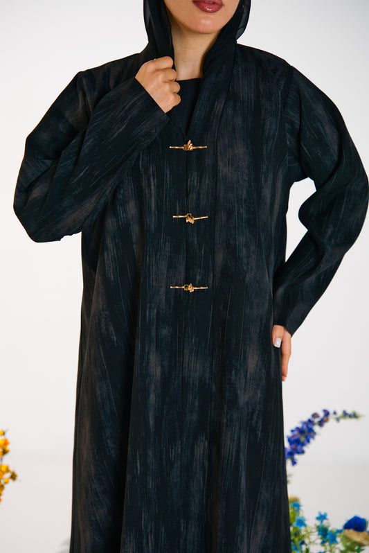 Black premium stylish abaya