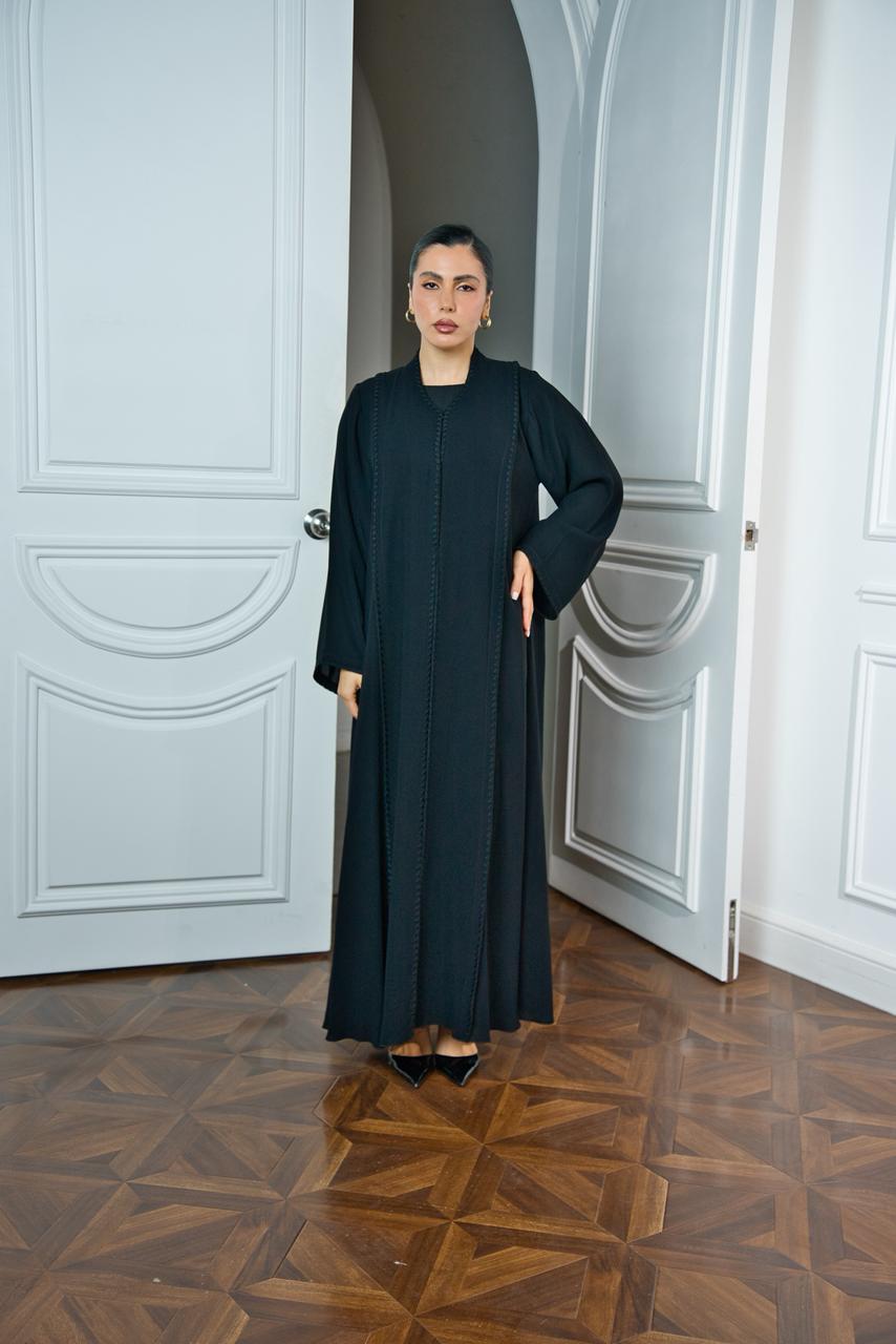 Black Simple Abaya