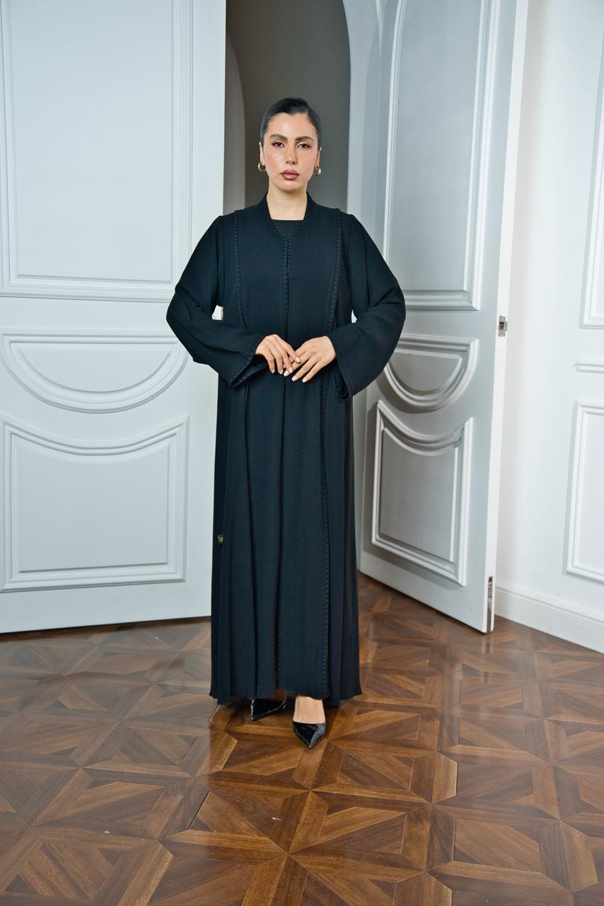 Black Simple Abaya