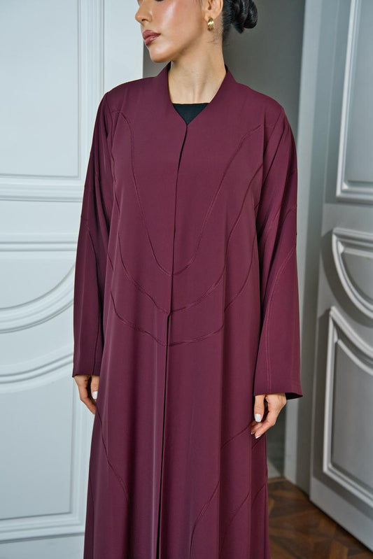 Mehroon Abaya