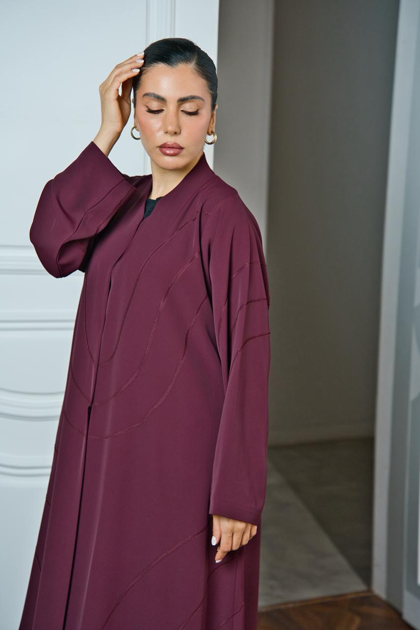 Mehroon Abaya