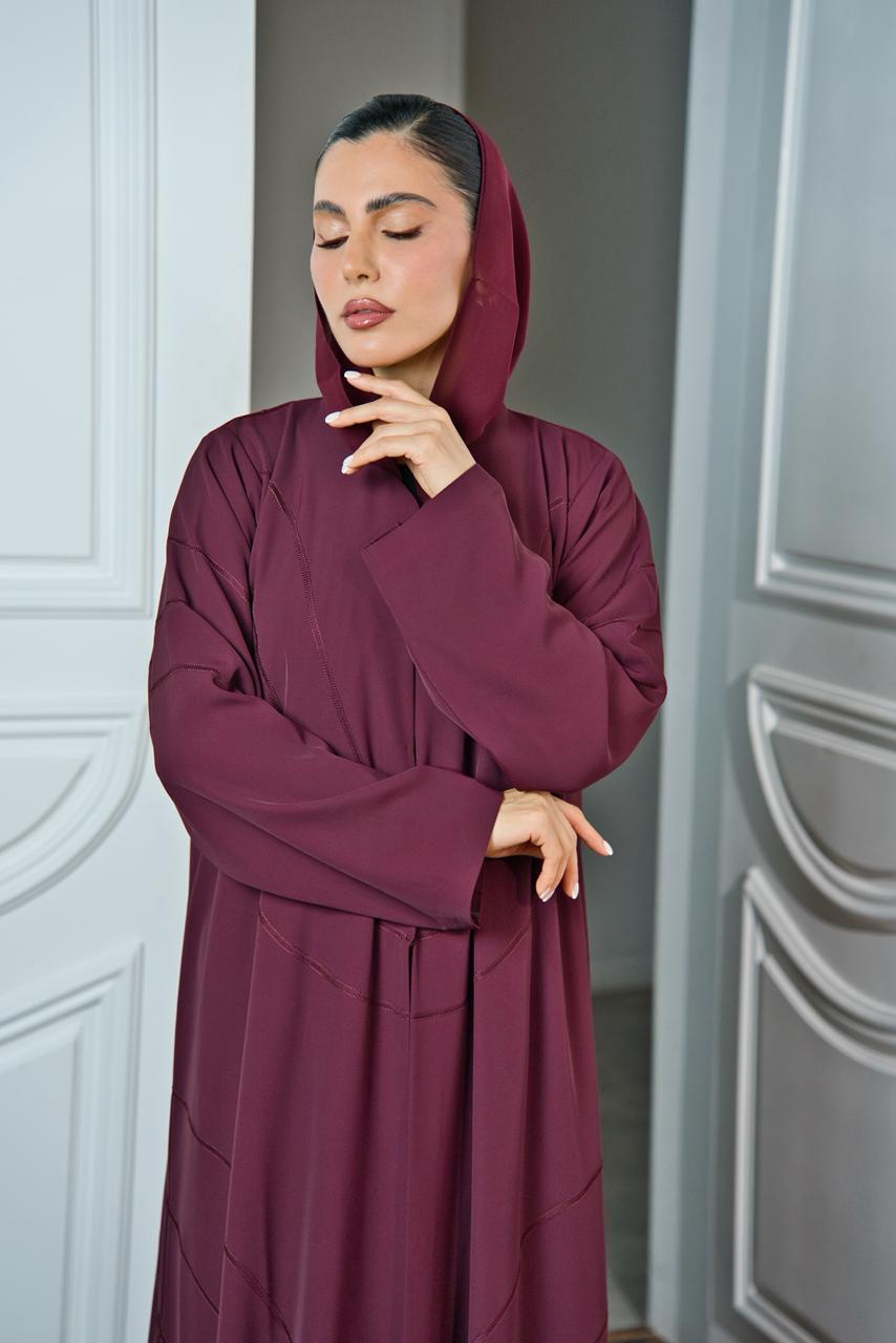 Mehroon Abaya