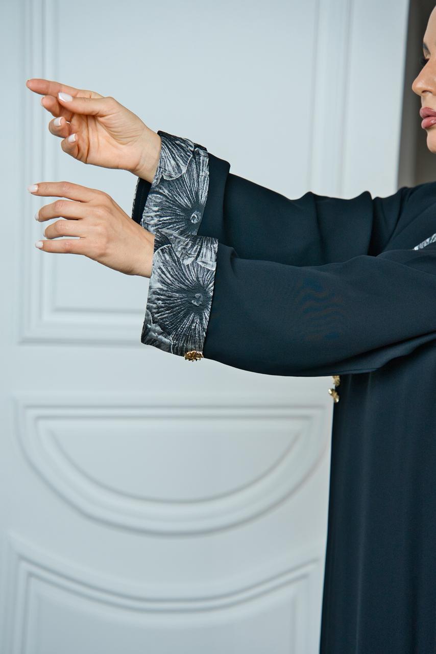 Black Stylish Abaya 3