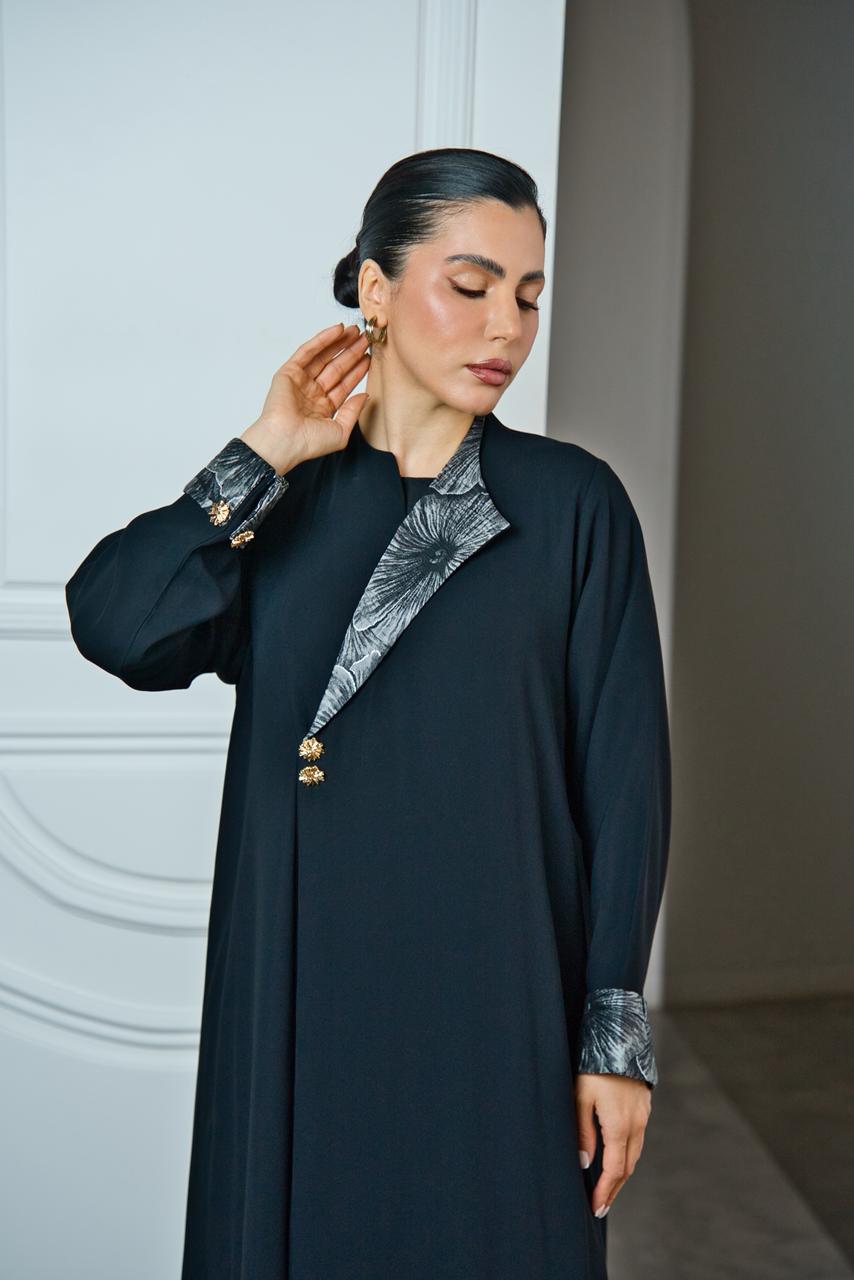 Black Stylish Abaya 3