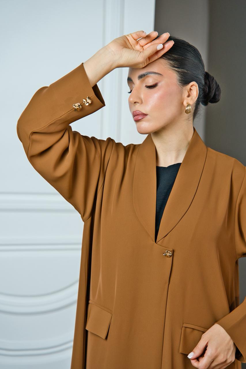 Brown Stylish Abaya