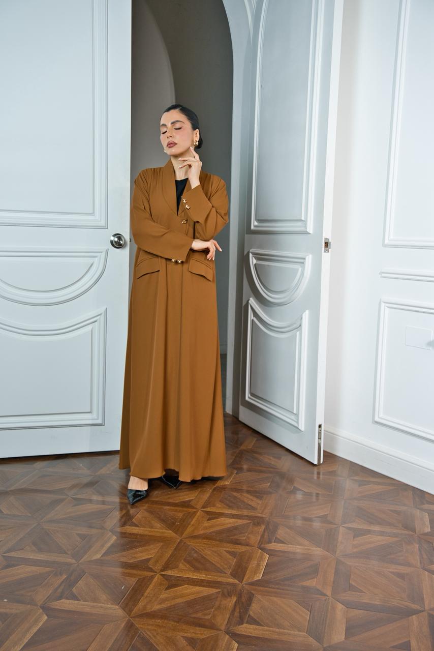 Brown Stylish Abaya