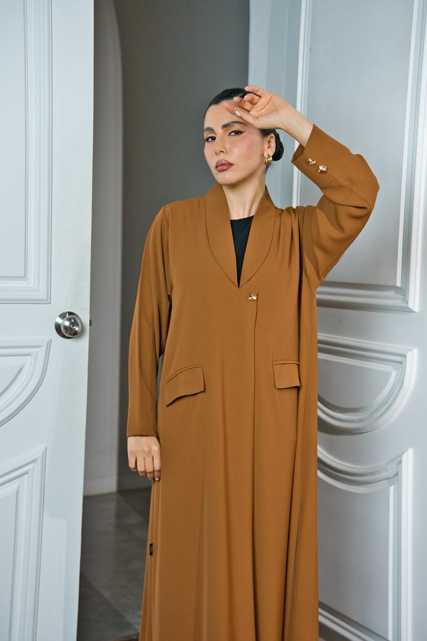 Brown Stylish Abaya