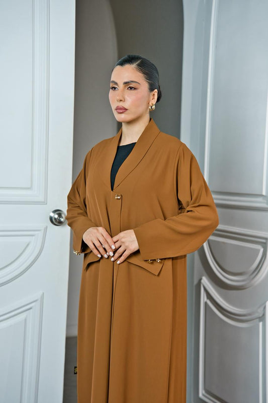 Brown Stylish Abaya